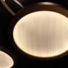 Lámpara suspensión Eclisse de Contardi con anillos LED y diseño moderno, elegante y sofisticado.