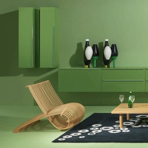 Butaca Wooden chair. diseño de Cappellini. Muebles de diseño