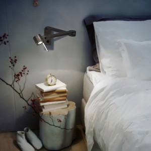 Lámpara de pared  Manhattan de Contardi ideal para la cabecera de la cama.