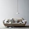 Lámpara supensión Kaiser Idell. Fritz Hansen con un diseño elegante de alto lujo.
