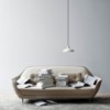 Lámpara supensión Kaiser Idell. Fritz Hansen con un diseño elegante de alto lujo.
