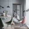 Lámpara supensión Kaiser Idell. Fritz Hansen con un diseño elegante de alto lujo.