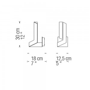 Aplique pared Plie de Fambuena iluminación ideal para interiores modernos.