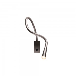 Lámpara aplique de pared  Flexiled Steel  de Contardi con diseño elegante, único y moderno.
