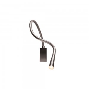Lámpara aplique de pared  Flexiled Steel  de Contardi con diseño elegante, único y moderno.