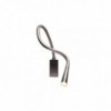 Lámpara aplique de pared  Flexiled Steel  de Contardi con diseño elegante, único y moderno.