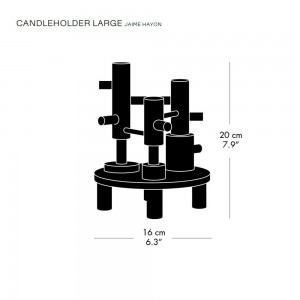 Candelabro Large de Fritz Hansen. Fritz Hansen con un diseño moderno de alto lujo.