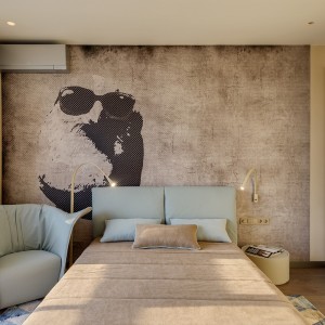 Lámpara de pared Flexiled Leather de Contardi con diseño elegante, elegante y moderno.