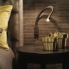 Lámpara de pared Flexiled Leather de Contardi con diseño elegante, elegante y moderno.