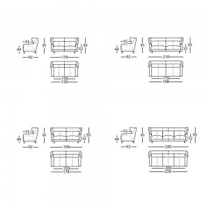 Sofá orejero Folk de Sancal. Sofás de diseño.