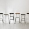 Taburete Cornet Bar de diseño moderno y elegante para espacios internos.