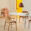 Silla N01 de Fritz Hansen estilo Danes y Japones con un diseño elegante y moderno