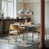 Silla N01 de Fritz Hansen estilo Danes y Japones con un diseño elegante y moderno