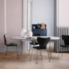 Silla Series 7 piel de Fritz Hansen con un diseño versatil, moderno y elegante.