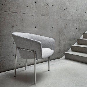 Butaca Metro Chair de Bensen con un diseño moderno de alto lujo.