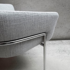 Butaca Metro Chair de Bensen con un diseño moderno de alto lujo.