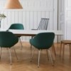 Mesa Copenhague CPH30 extensible Hay. Mesa de diseño moderno interior.