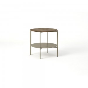 Mesa auxiliar Exo Round de diseño elegante de Kendo.