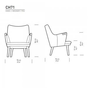 Butaca CH71 Carl Hansen and Son