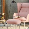 Alfombra de puntos de Fritz Hansen con diseños estilizados y acabados modernos.