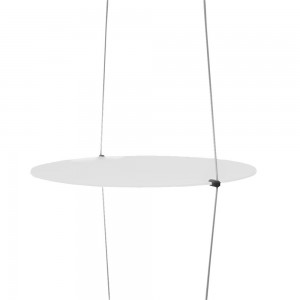 Lámpara suspensión Coassiale elegante y moderna diseñada por Martinelli Luce.