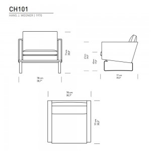 Butaca CH101 Carl Hansen and Son