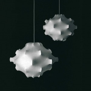 Lámpara de acero en suspensión Taraxacum de Flos Iluminación. Lámparas innovadoras.