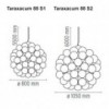 Lámpara de suspensión Taraxacum 88 S de Flos. Lámparas modernas y elegantes.