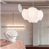 Lámpara de cocoon en suspensión Viscontea de Flos Iluminación. Lámparas innovadoras.