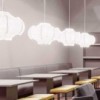 Lámpara de cocoon en suspensión Viscontea de Flos Iluminación. Lámparas innovadoras.