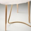 Lámpara artesanal Kurage de Foscarini. Fabricada con Materiales naturales.
