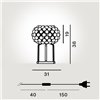 Lámpara sobremesa Caboche Plus Foscarini
