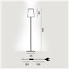 Lámpara pie Birdie Easy Foscarini