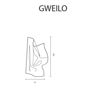Lámpara pie Gweilo Qin Parachilna