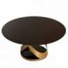 Mesa Capri Redonda Madera de Tonin casa. Muebles modernos de hogar.