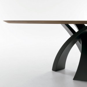Mesa Eliseo Fija Madera de Tonin casa. Muebles modernos de hogar.