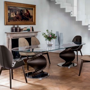 Mesa Big Firenze fija de Tonin casa. Muebles modernos de hogar.