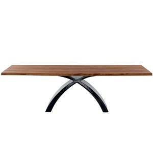 Mesa fija Tokyo madera maciza de Tonin casa. Muebles modernos de hogar.