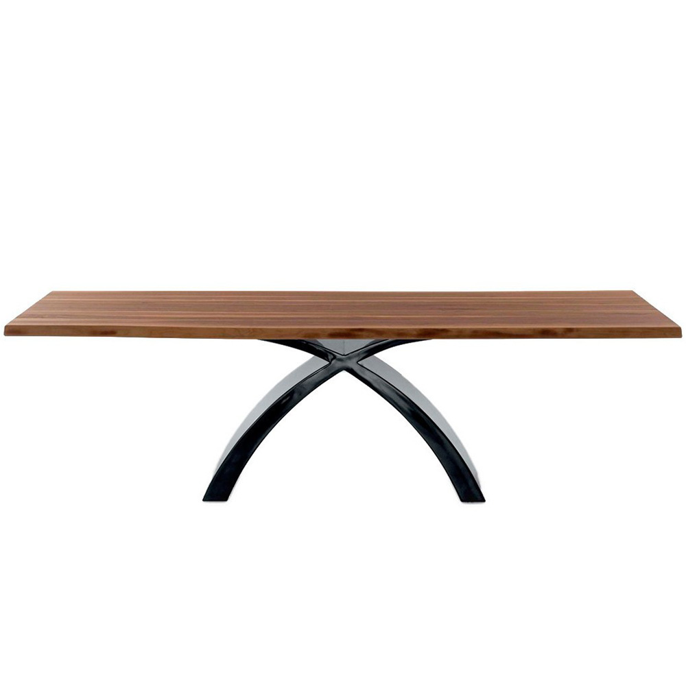 Mesa fija Tokyo madera maciza de Tonin casa. Muebles modernos de hogar.