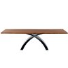 Mesa fija Tokyo madera maciza de Tonin casa. Muebles modernos de hogar.