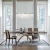 Mesa fija Tokyo madera maciza de Tonin casa. Muebles modernos de hogar.