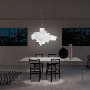 Lámpara suspensión Big Bang Foscarini. Lámpara de suspensión innovadora.