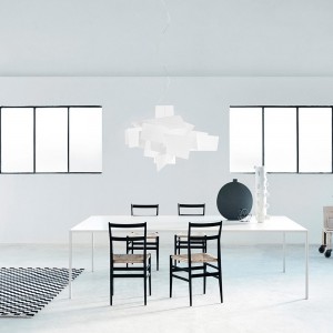 Lámpara suspensión Big Bang Foscarini. Lámpara de suspensión innovadora.