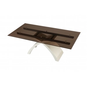 Mesa Tokyo fija rectangular de Tonin casa. Muebles modernos de hogar.