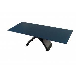 Mesa Tokyo fija rectangular de Tonin casa. Muebles modernos de hogar.