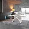 Mesa Tokyo Fija Redondeada de Tonin casa. Muebles modernos de hogar.