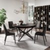 Mesa extensible Big Round para comedor de Ozzio Design