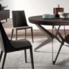 Mesa extensible Big Round para comedor de Ozzio Design