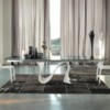 Mesa Wave extensible de Tonin casa. Muebles modernos de hogar.