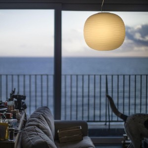 Lámpara de suspensión Gem de Foscarini. Lámparas de diseño contemporáneo.